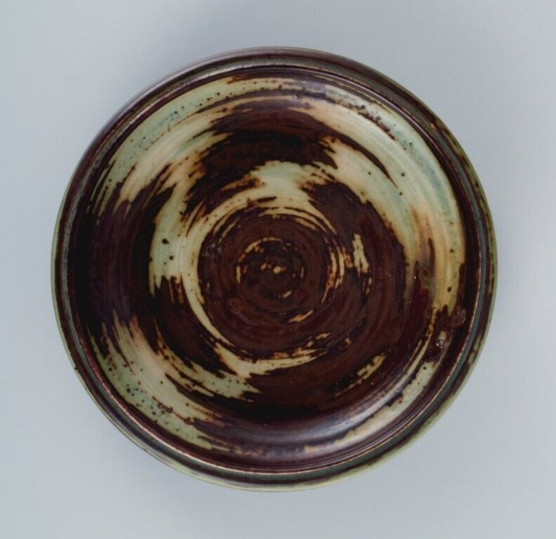 Carl Halier (1873-1948) for Royal Copenhagen bowl in stoneware with sung glaze