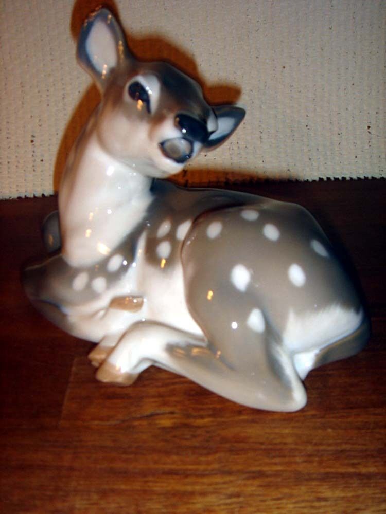 FAWN by KNUD KYHN for ROYAL COPENHAGEN # 2609 Fact FIRST & VERY sweet