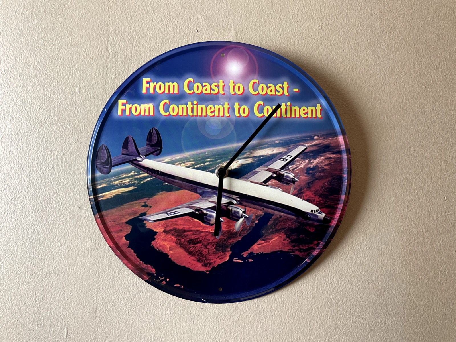 Aviation Wall Clock