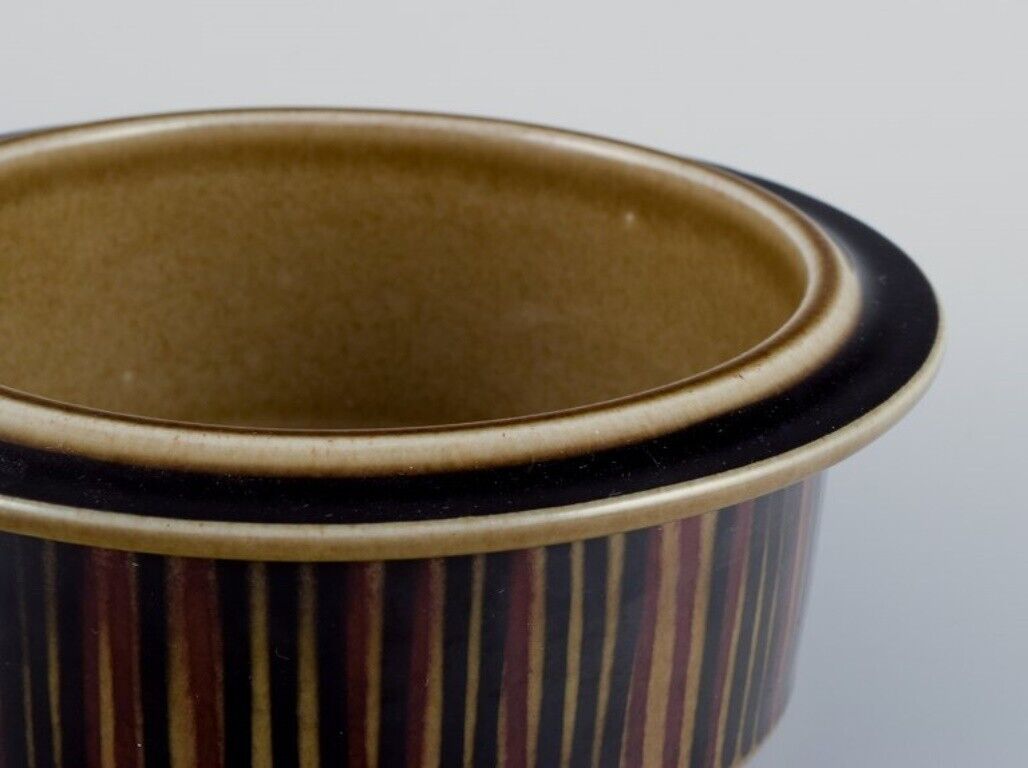 Gunvor Olin-Grönqvist for Arabia "Cosmos" three bowls in stoneware