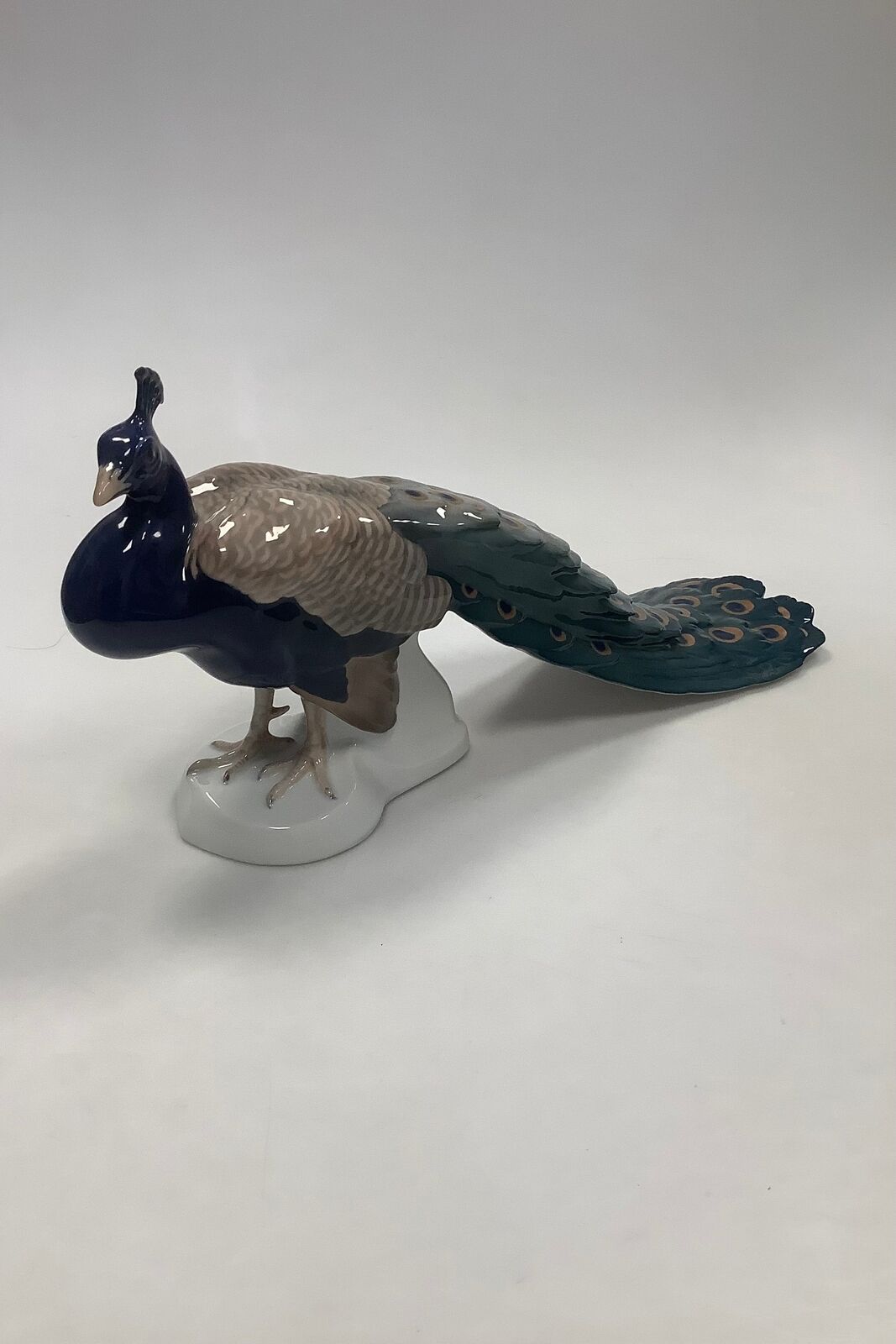 Bing and Grondahl Peacock Figurine No 1528