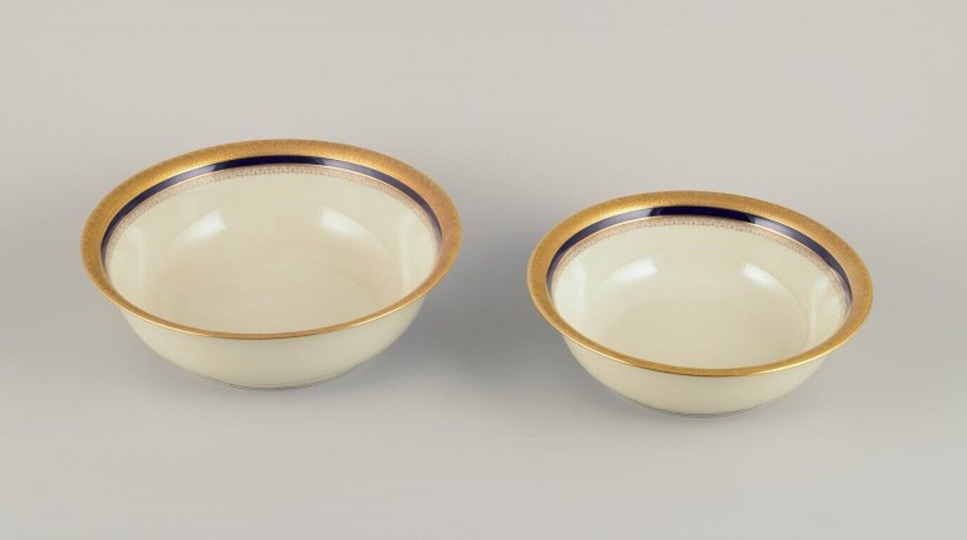 Hutschenreuther Germany Two bowls from the "Margarete" series