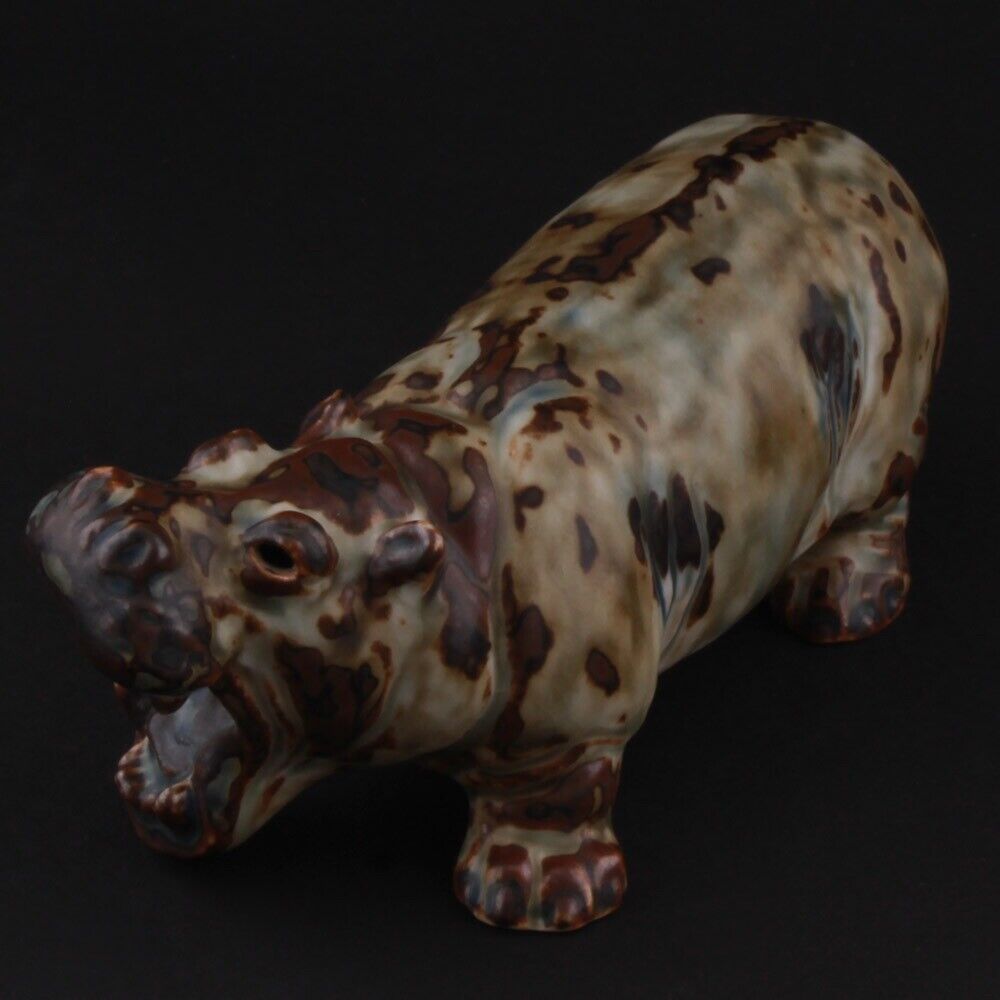 Royal Copenhagen Knud Kyhn Hippopotamus # 20239 DENMARK