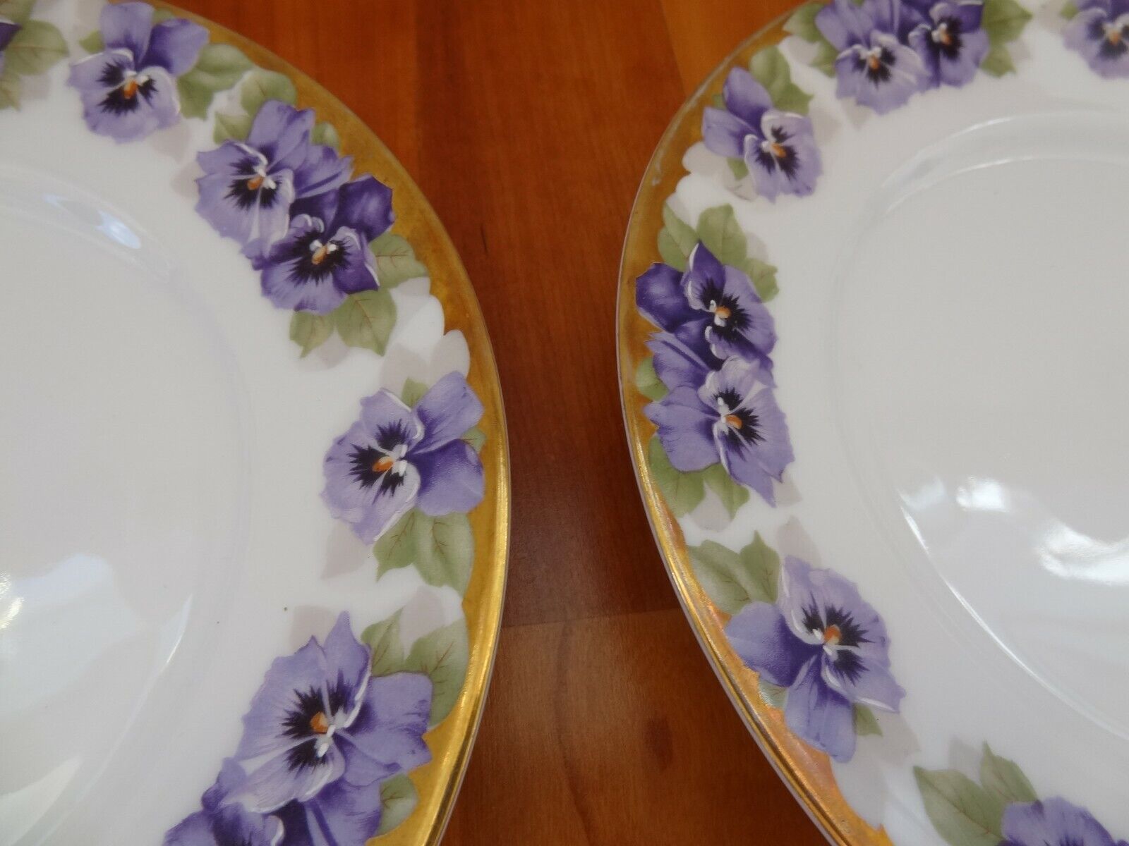 Rosenthal Kronach Bavaria Victoria Luise four plates 215 cm