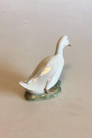 Royal Copenhagen Figurine of White Duck No 1192