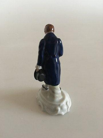 Rosenthal Miniature Figurine of Gentleman with Flowers