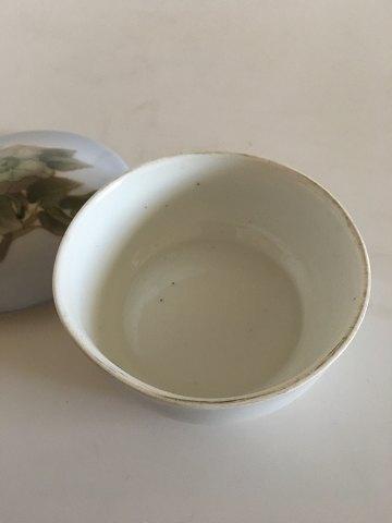 Royal Copenhagen Art Nouveau Lidded Bowl with Flower Motif No 173/1