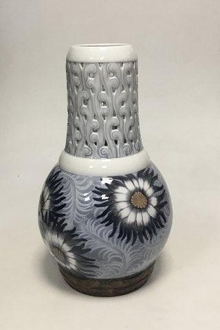 Bing & Grondahl Art Nouveau Unique vase by Fanny Garde from 1922