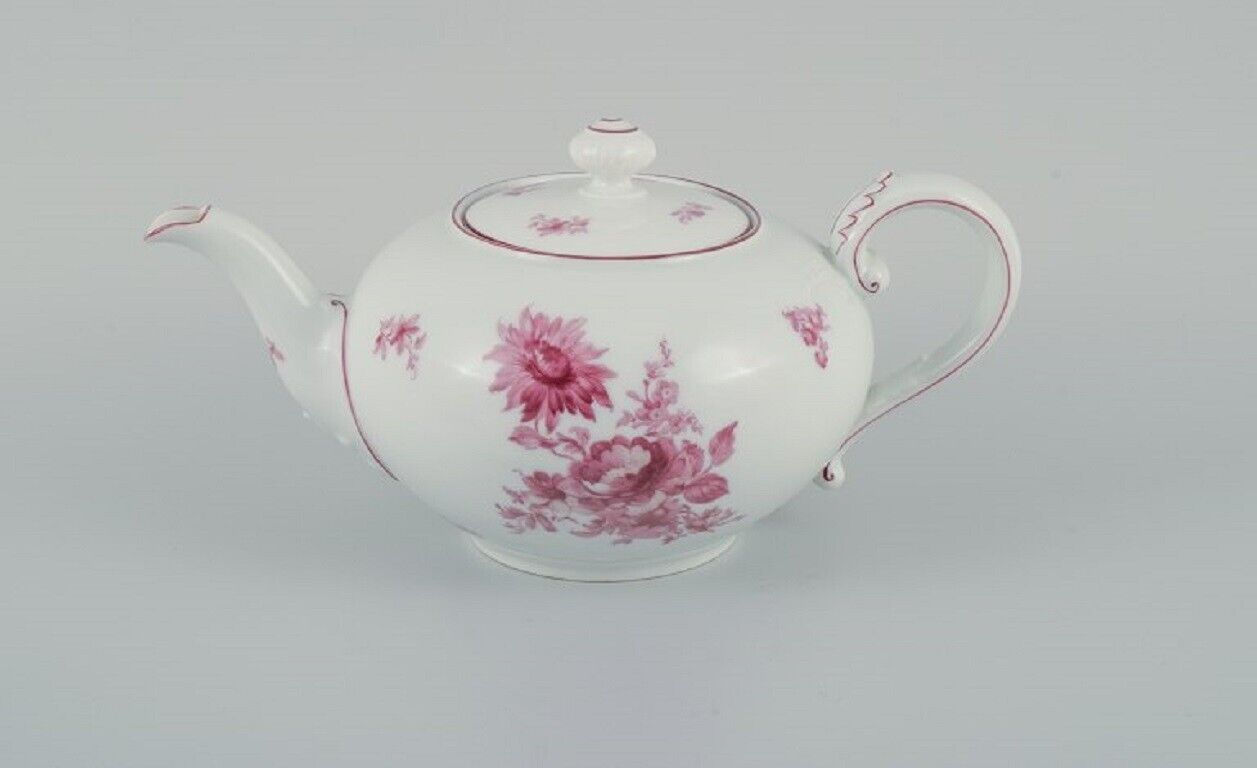 Rosenthal a porcelain tea set consisting of teapot creamer and sugar bowl