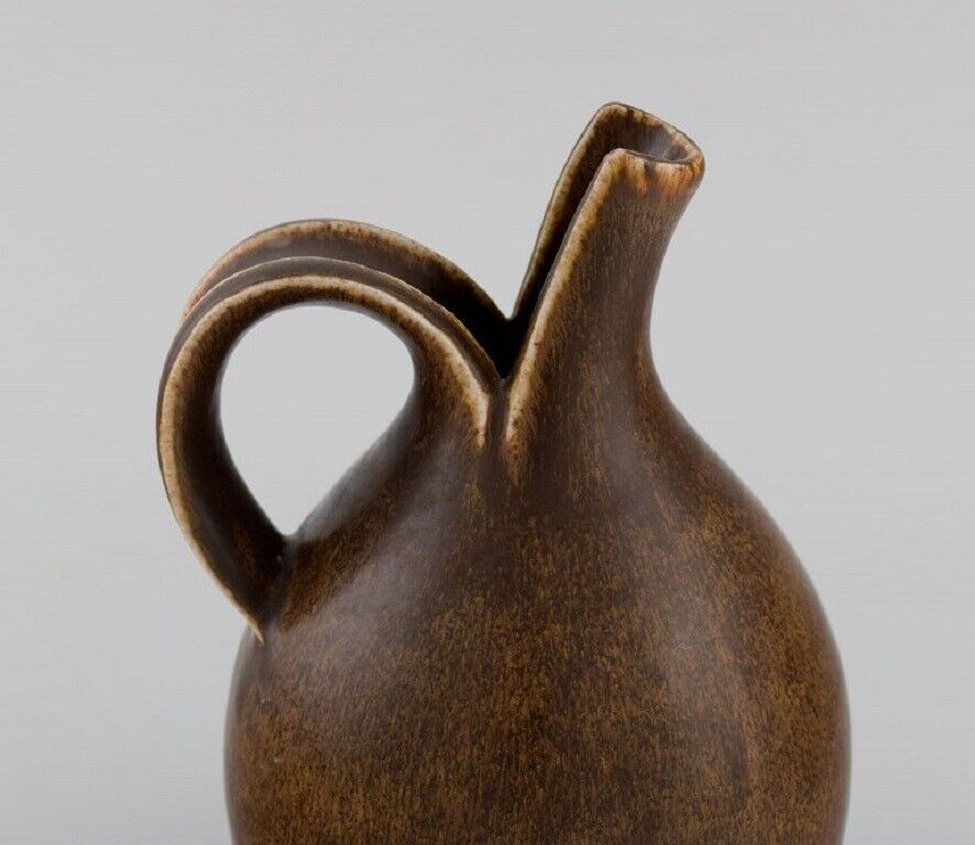 Eva Stæhr-Nielsen for Saxbo Pitcher in glazed stoneware Mid-20th C