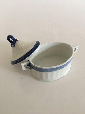 Royal Copenhagen Blue Fan Sugar Bowl with Lid No 11544