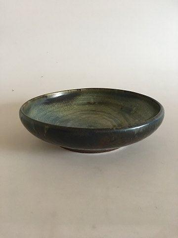 Bing  Grondahl Unique Stoneware Bowl by Lotte Lindahl No C79