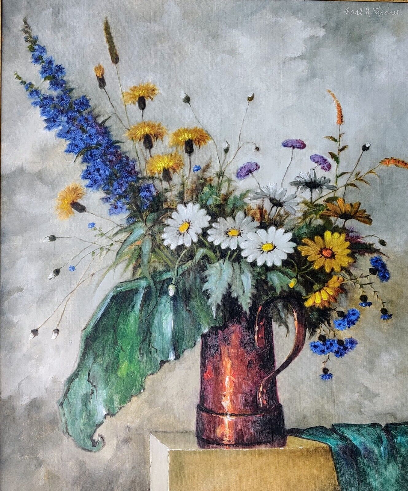 Carl Holger Fischer (1885-1955): FLOWERS IN A VASE