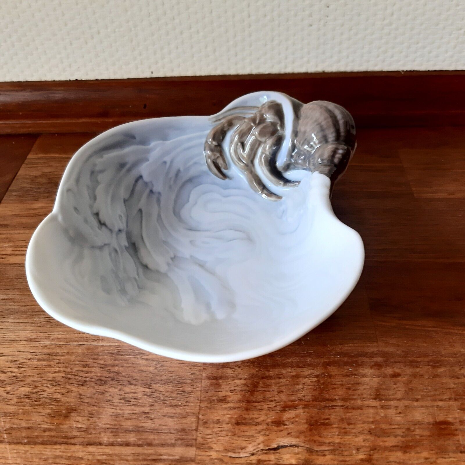 Hermit Crab Art Noveau Bowl # 1111 Bing  Grondahl Royal Copenhagen Fact 1st