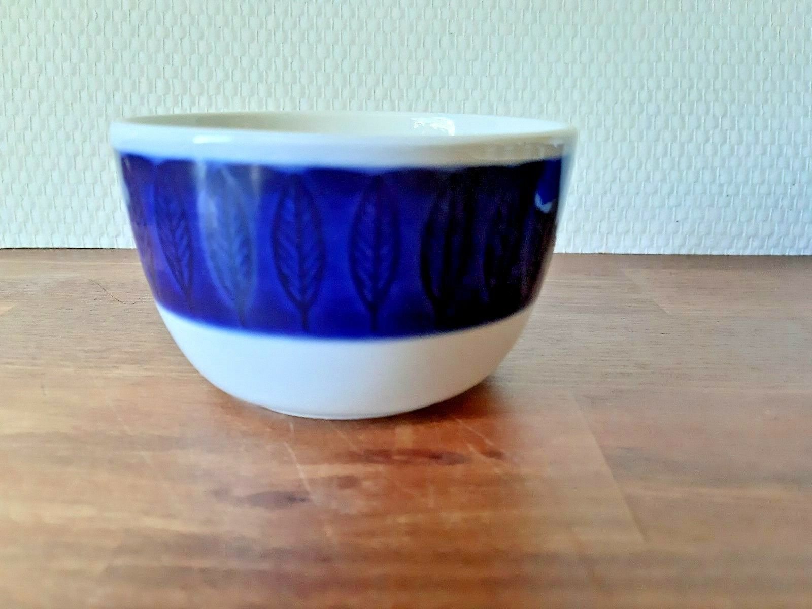 Sugar Bowl  Creamer Blue KOKA RORSTRAND Sweden Hertha Bengtsson