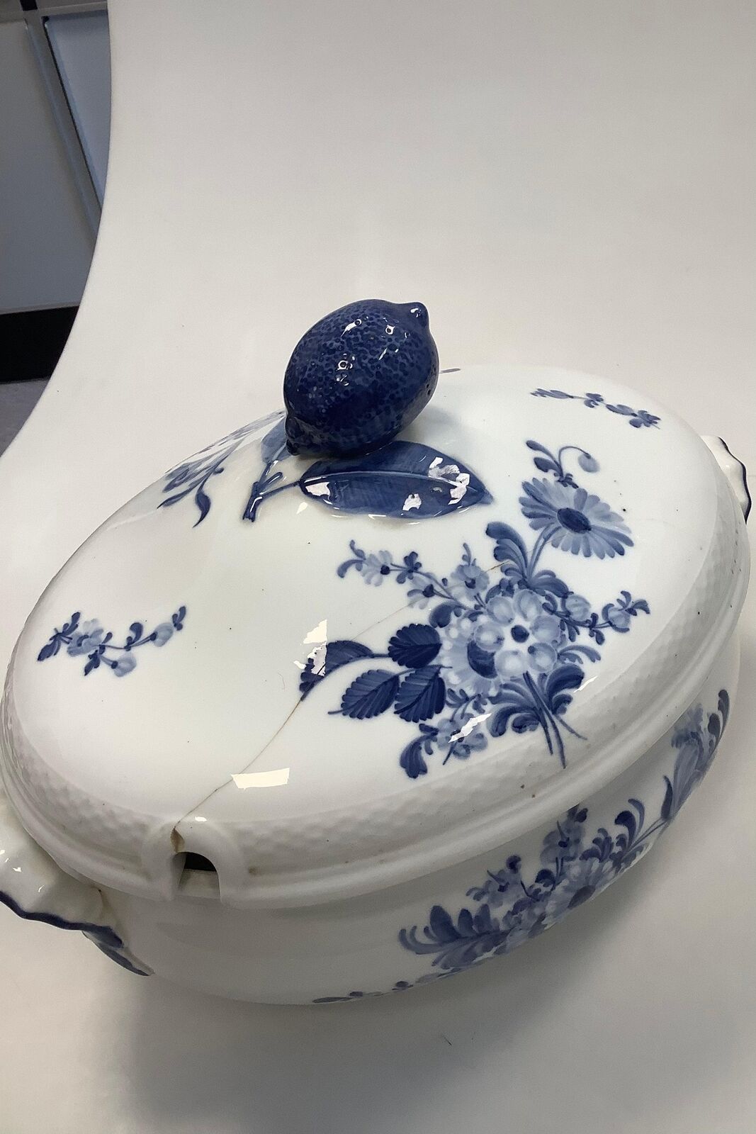 Royal Copenhagen Blue Flower Braided Tureen with lid No 8134