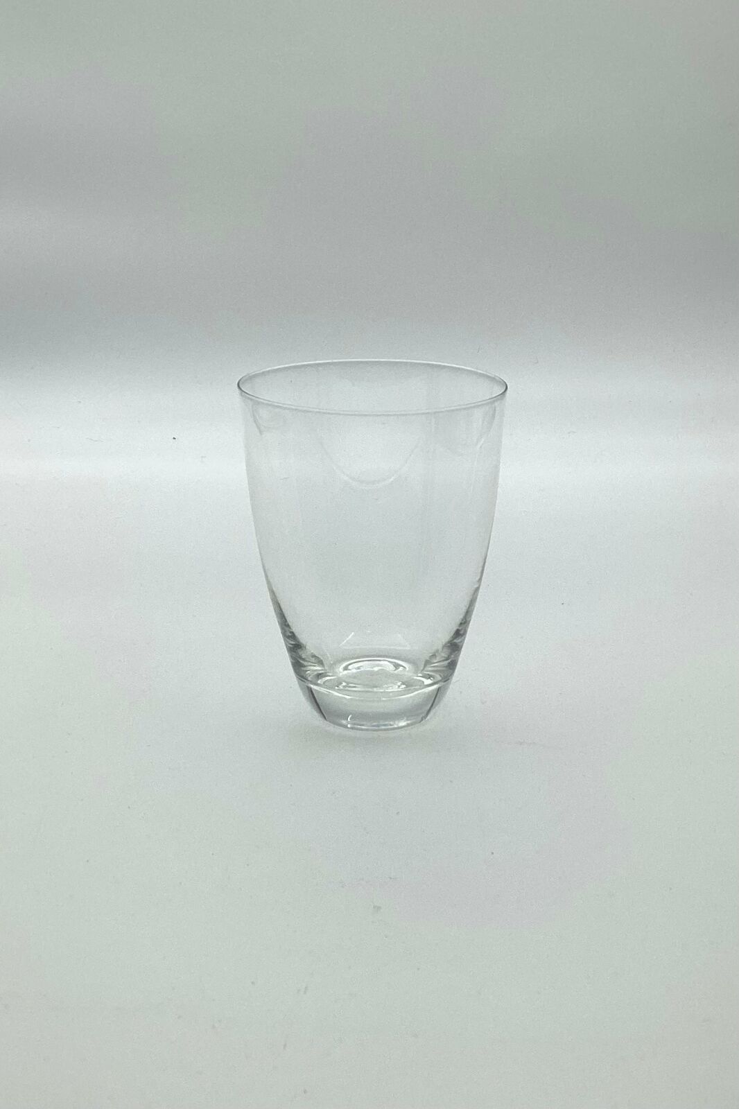 White "Copenhagen" sjusglas or water glass from Holmegaard Glassworks