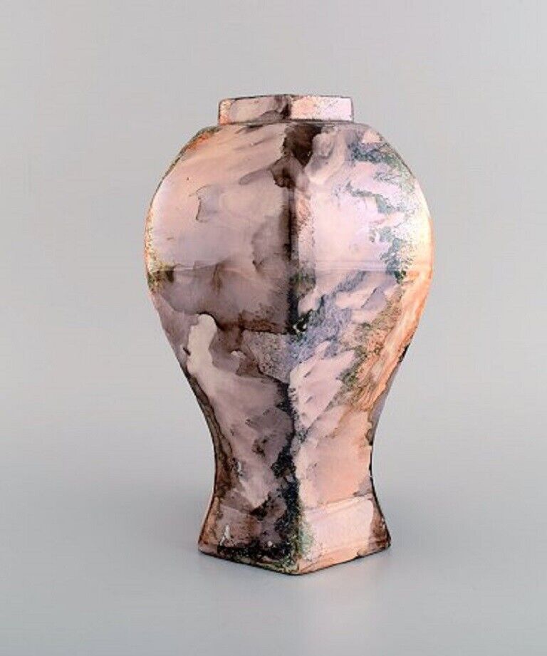 Early Rörstrand Art Deco vase in glazed ceramics 1920's