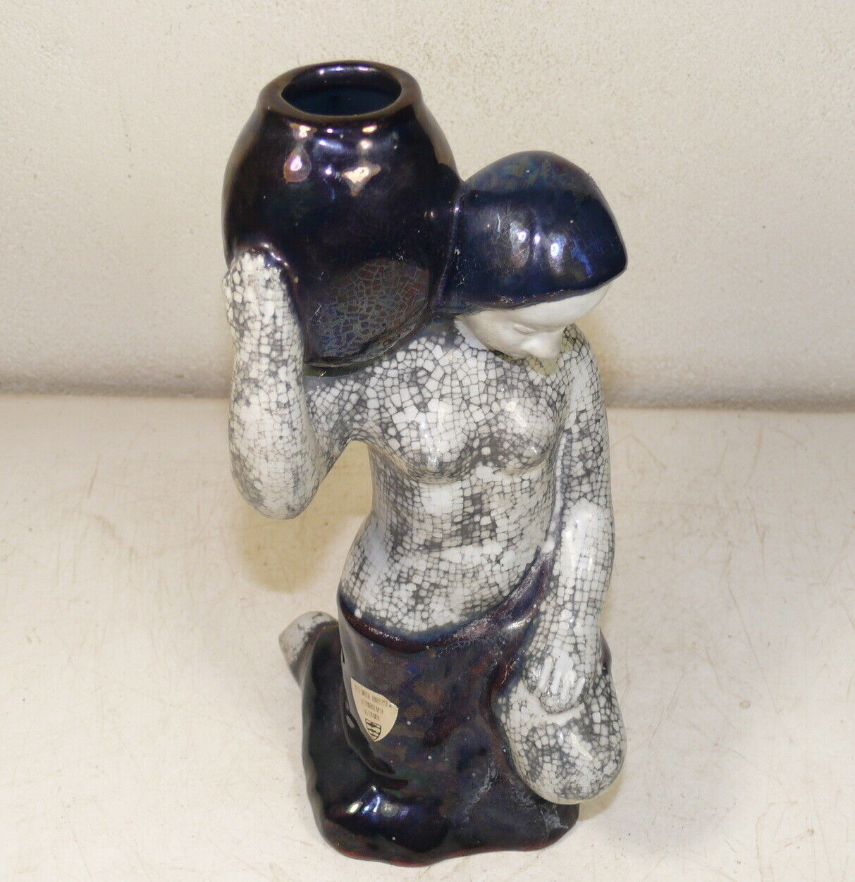 MICHAEL ANDERSEN persia glaze woman with jug Figurine #4815-0