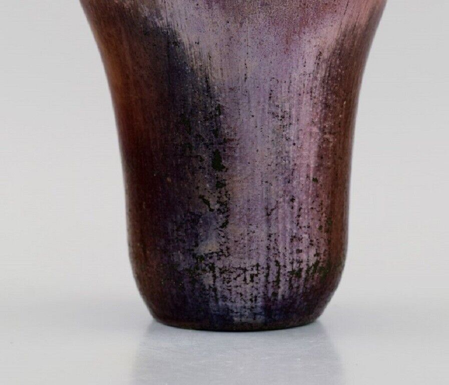 Søren Kongstrand (1872-1951) Denmark Vase in glazed stoneware