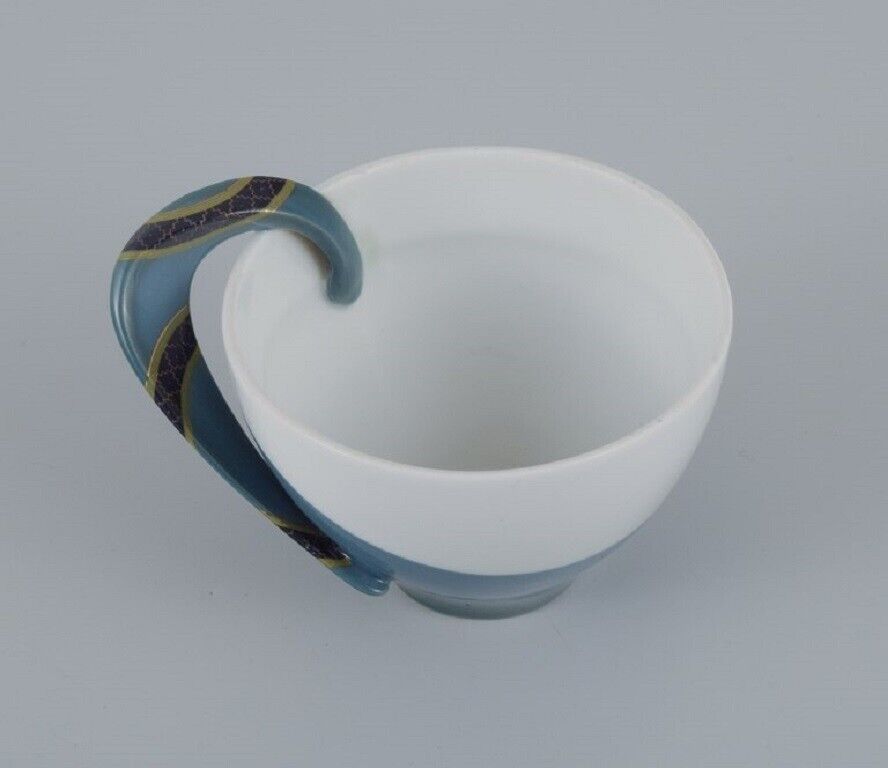 French designer avant-garde style unique egoist tea service in porcelain