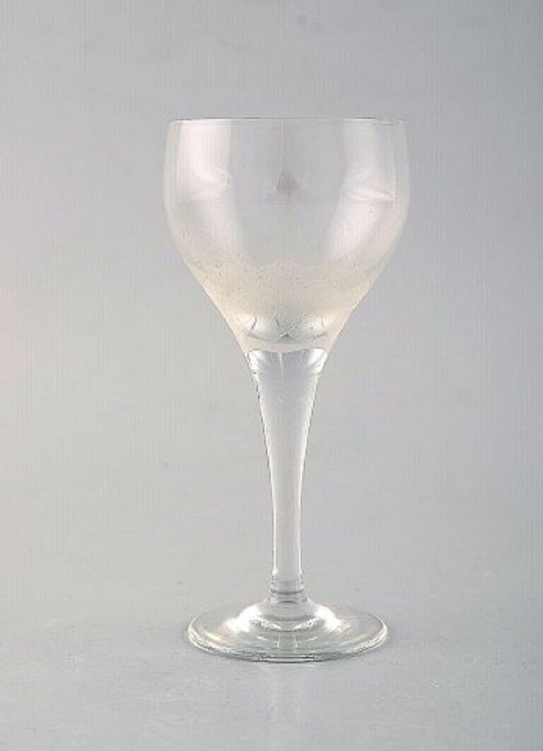 Bjørn Wiinblad (1918-2006) for Rosenthal Twelve "Lotus" glasses 1980's