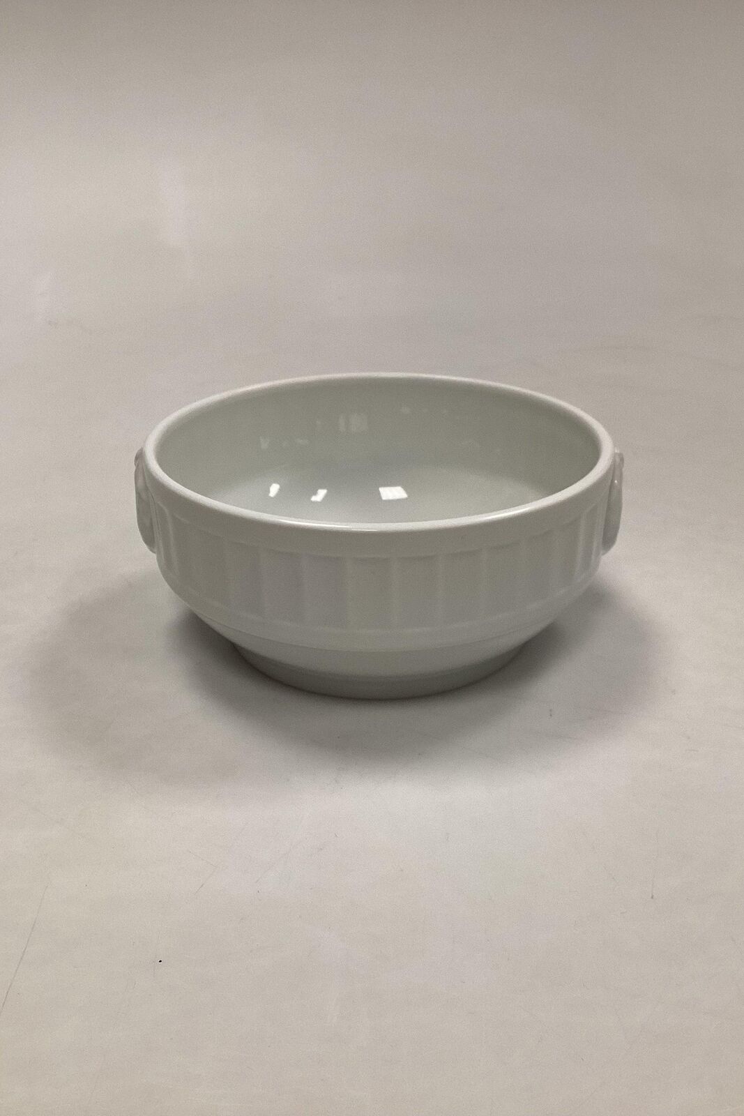 Royal Copenhagen White Fan Bowl/Terrine without Lid No 11506