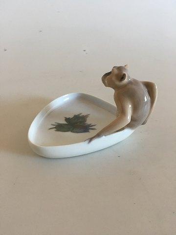 Royal Copenhagen Art Nouveau Monkey dish No 692