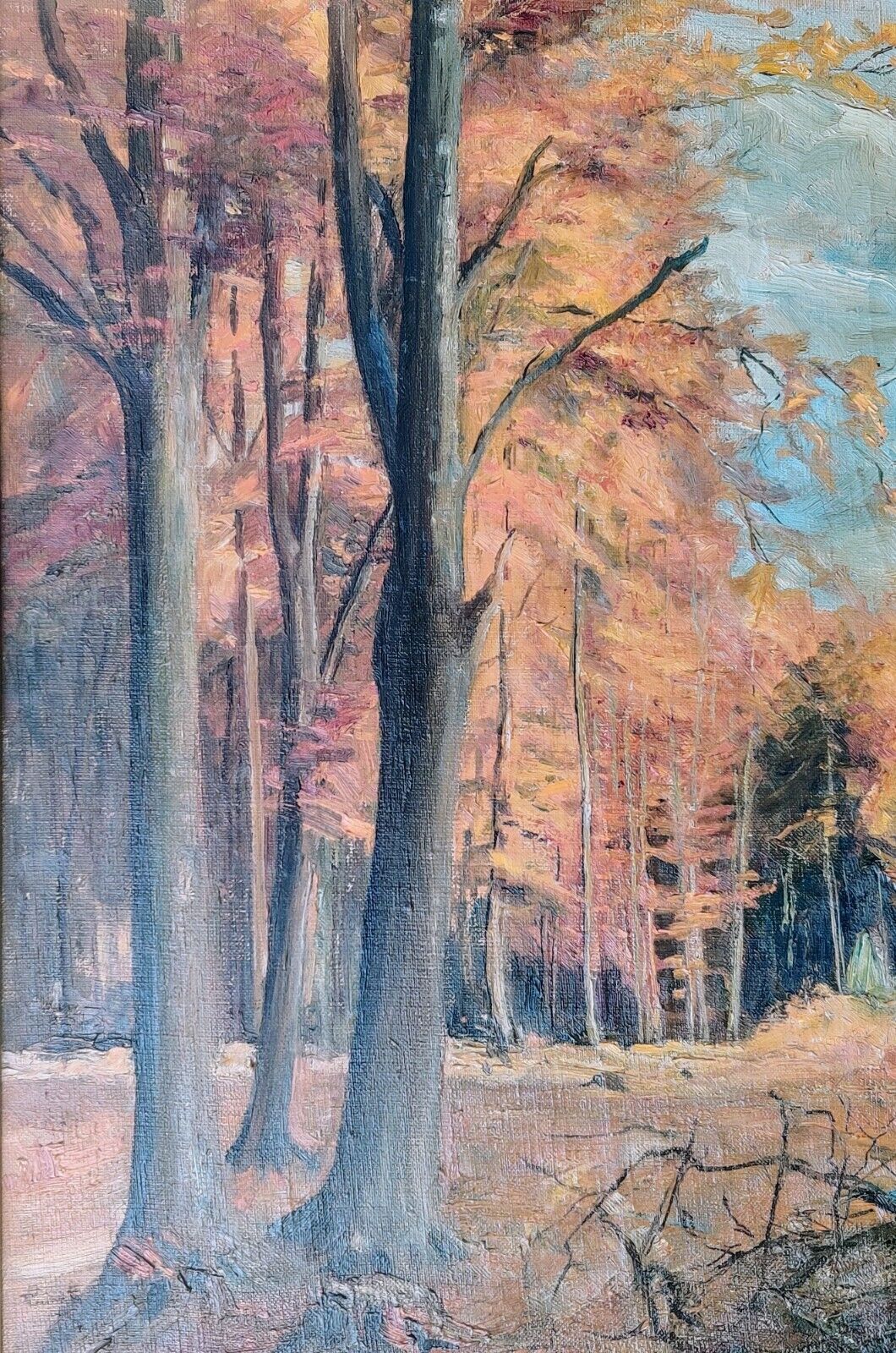 AUTUMN FOREST original oil painting