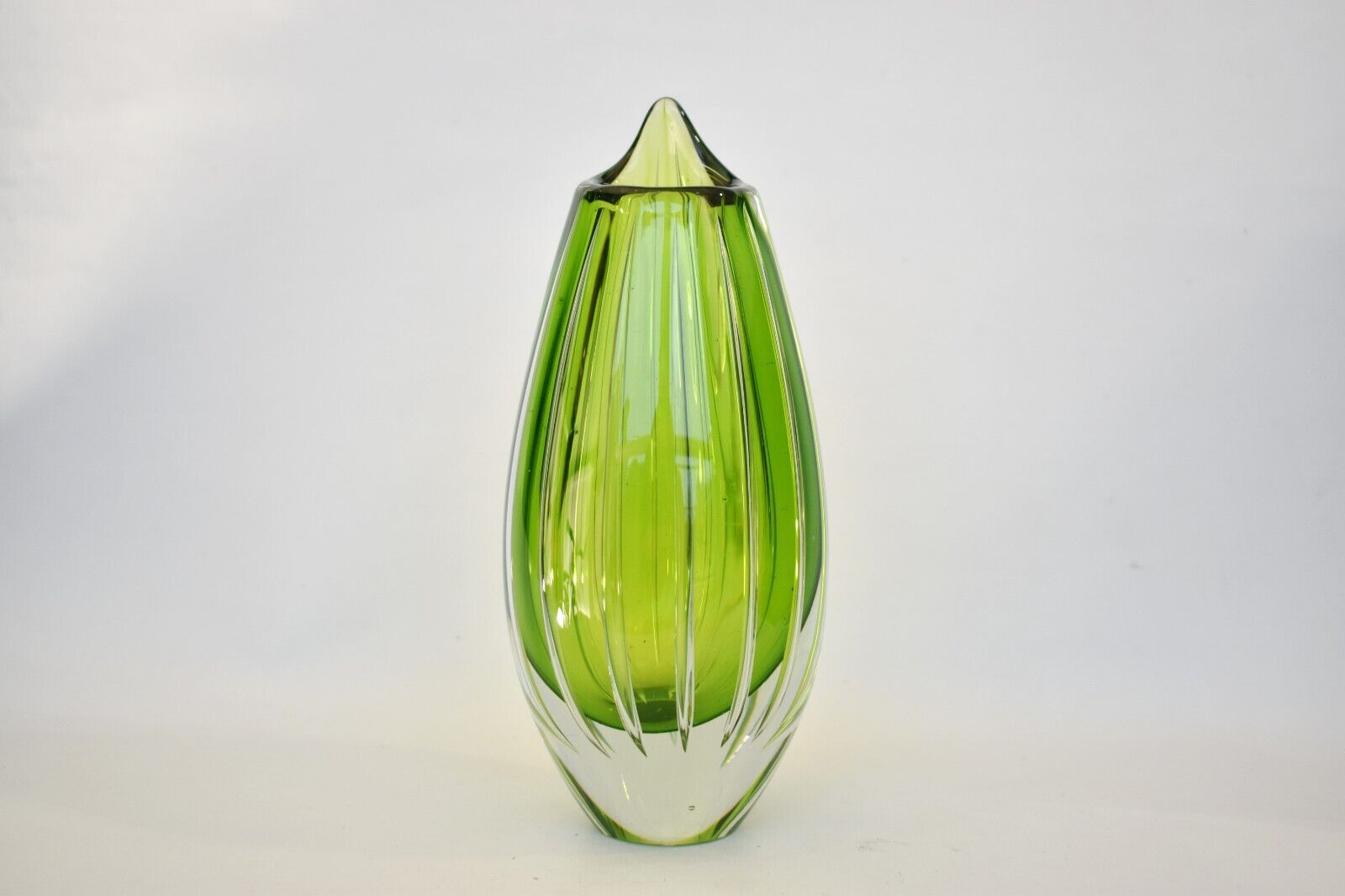 Vintage Armando Jacobino Kumela Oy Finland Art Glass Vase