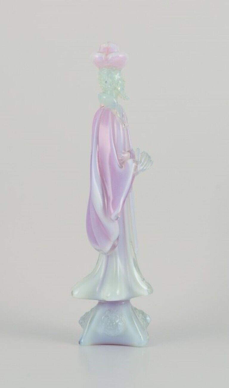 Murano Italy Large sculpture in art glass A religious official