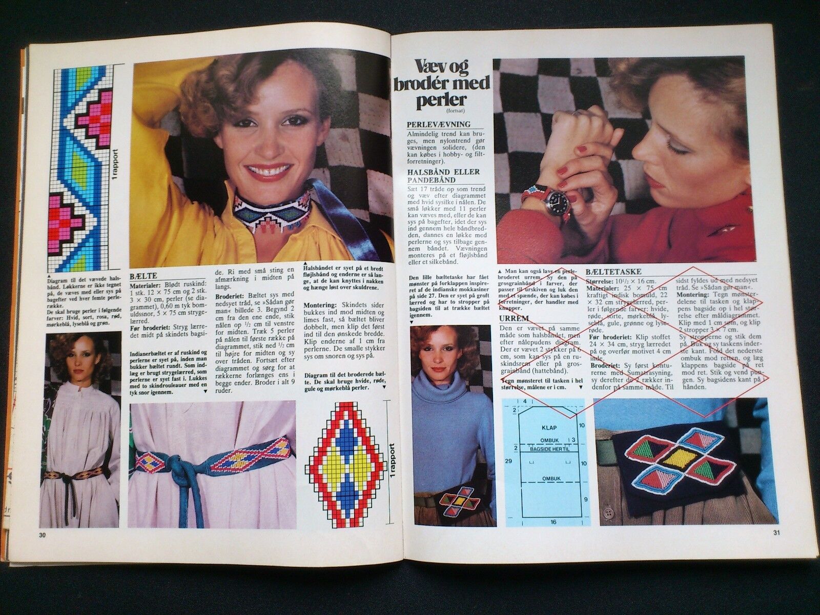 ALT OM HÅNDARBEJDEDanish needlework magazine from 1979 with patterns