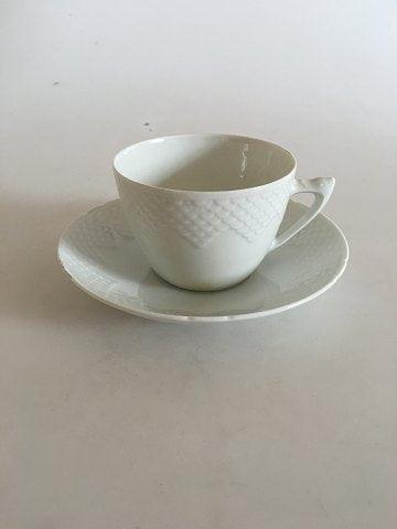 Bing  Grondahl Elegance White Coffee Cup and Saucer No 103