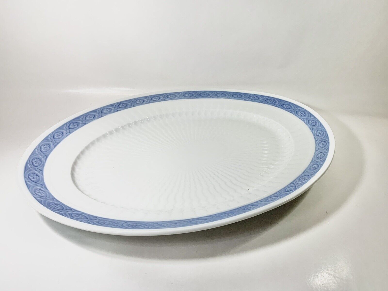 Royal Copenhagen Blue Fan 1212 11509 Large Serving Plate Scandinavian Design