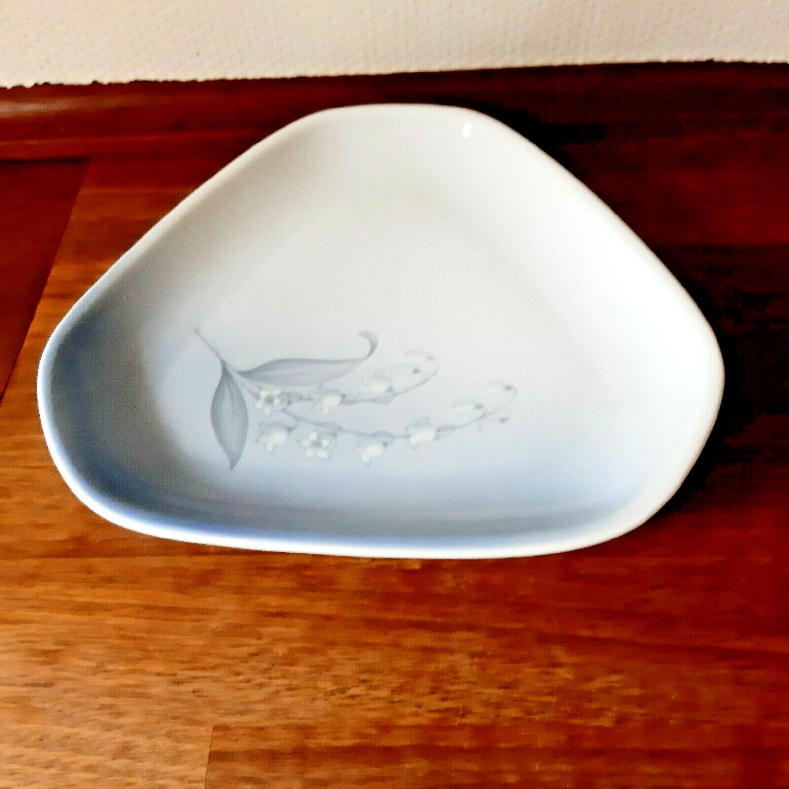 Triangular Dish Lily of the Valley # 354 Bing & Grondahl Royal Copenhagen 1st