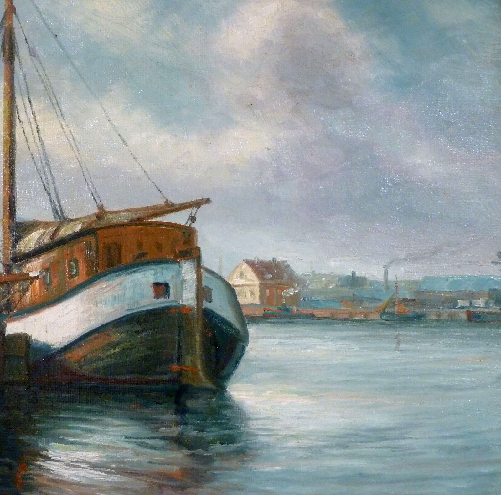 LARS KLIIM! SCENERY FROM A FISHING HARBOR