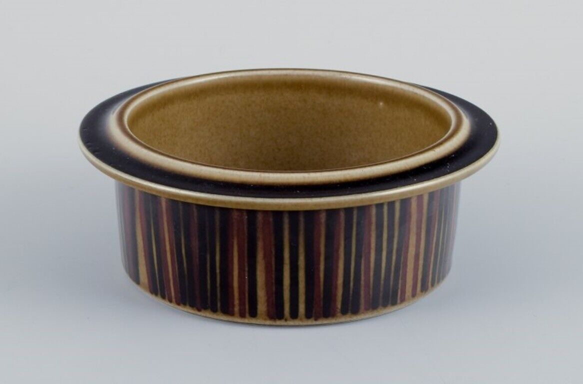 Gunvor Olin-Grönqvist for Arabia "Cosmos" three bowls in stoneware