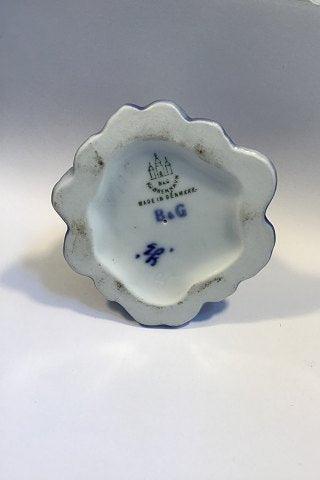 Bing  Grondahl Art Nouveau Porcelain Place Card Holder  Pansy