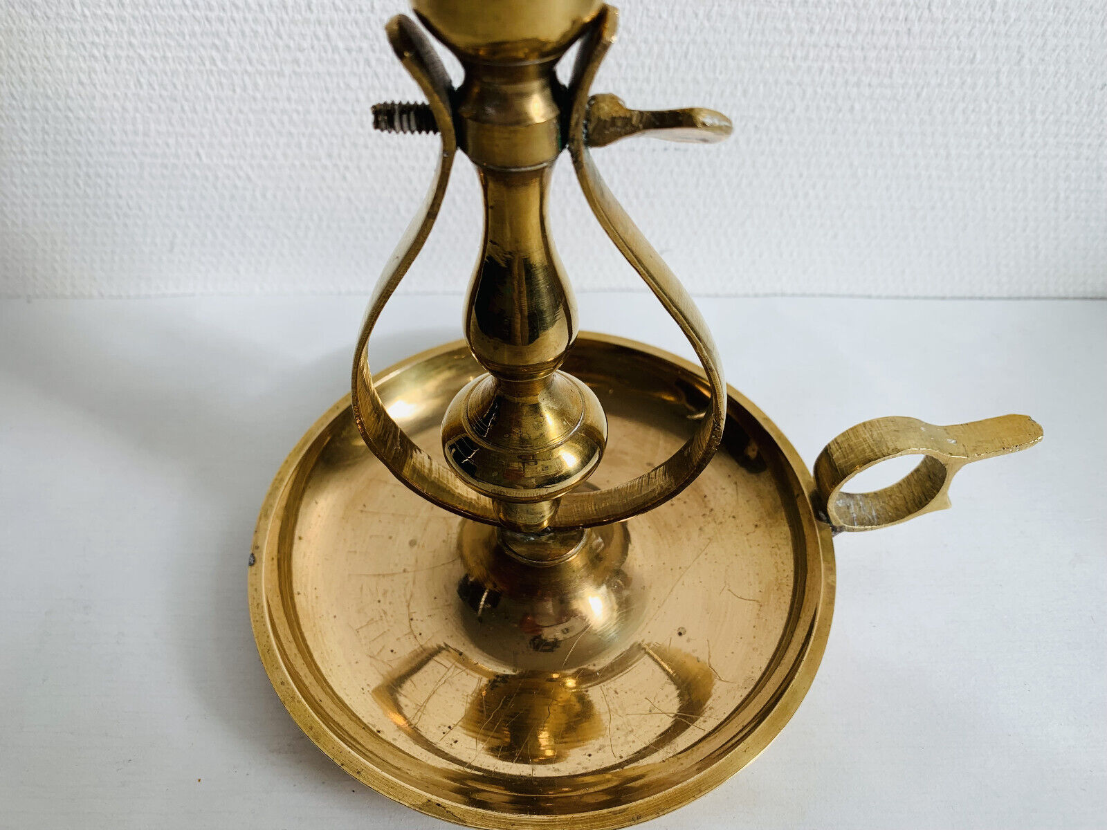 Vintage Candle Holder Chamberstick Retro Candle Holder Indian Candleholder