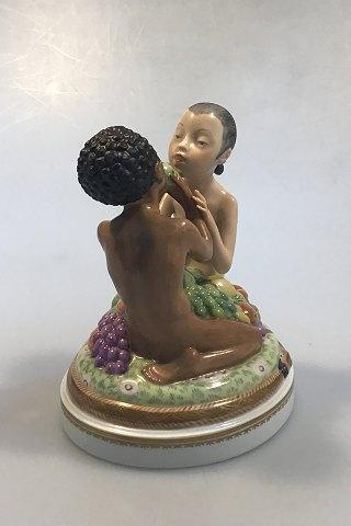 Royal Copenhagen Figurine Adam  Eve Overglaze No 1997