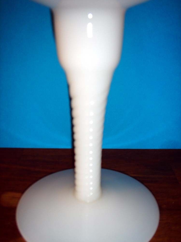 Opaline AMAGER candlestick JACOB E BANG HOLMEGAARD 1960