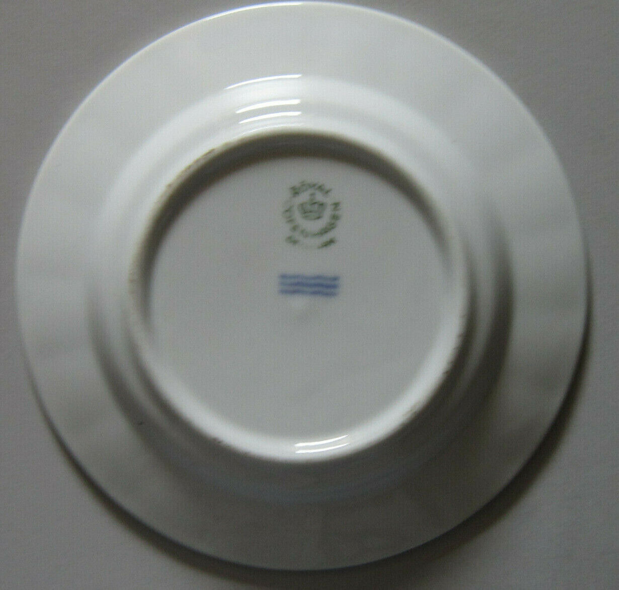 Royal Copenhagen Navy Christmas Plate - Ashtray Porcelain 1990 12 cm