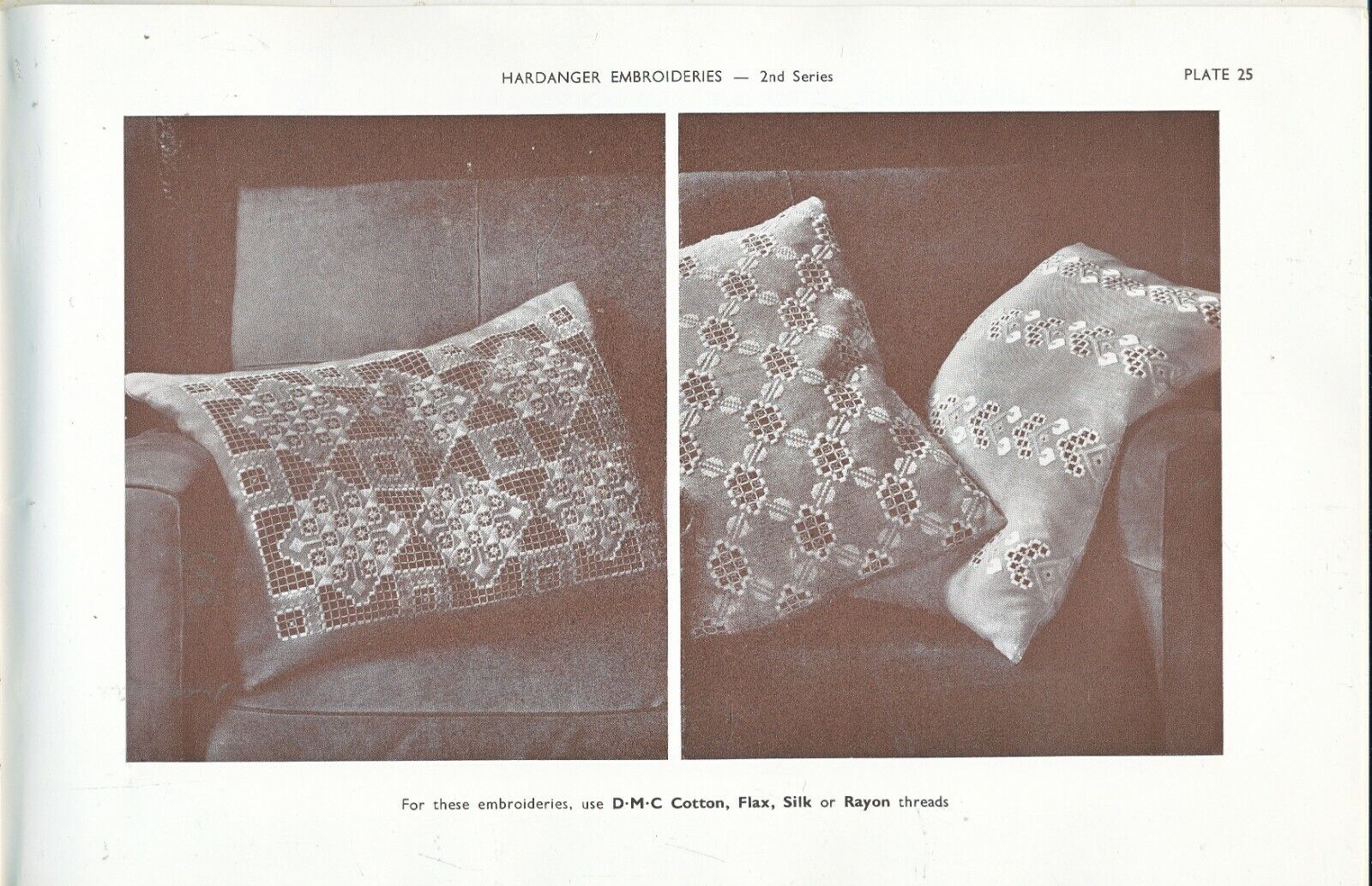 HARDANGER EMBRODERIES 2ND SERIES FROM DMC LIBRARY