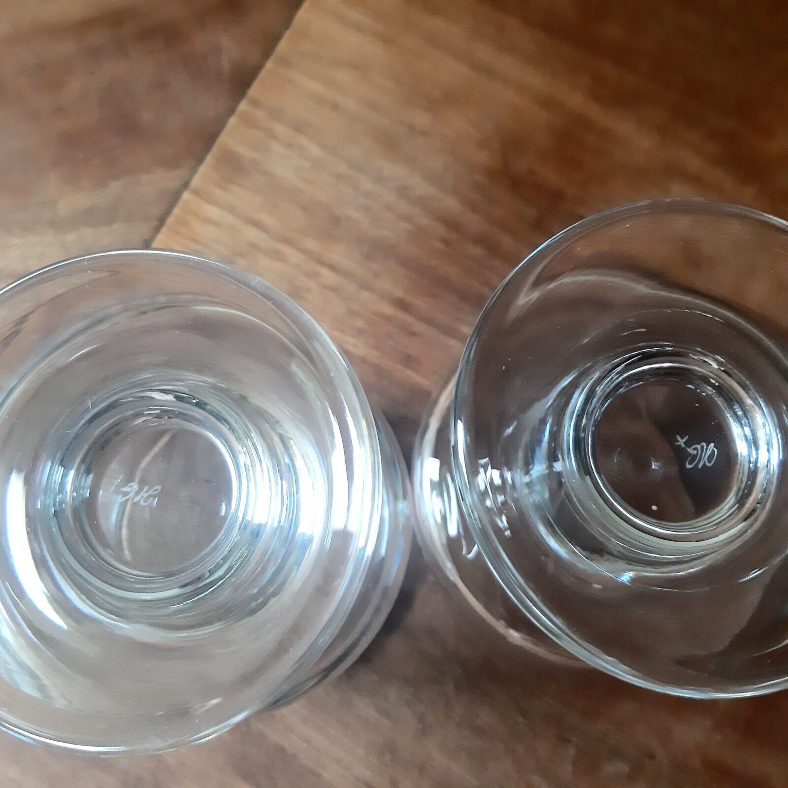 SHIP Set of 2 COCKTAIL Glasses PER LUTKEN HOLMEGAARD Signed