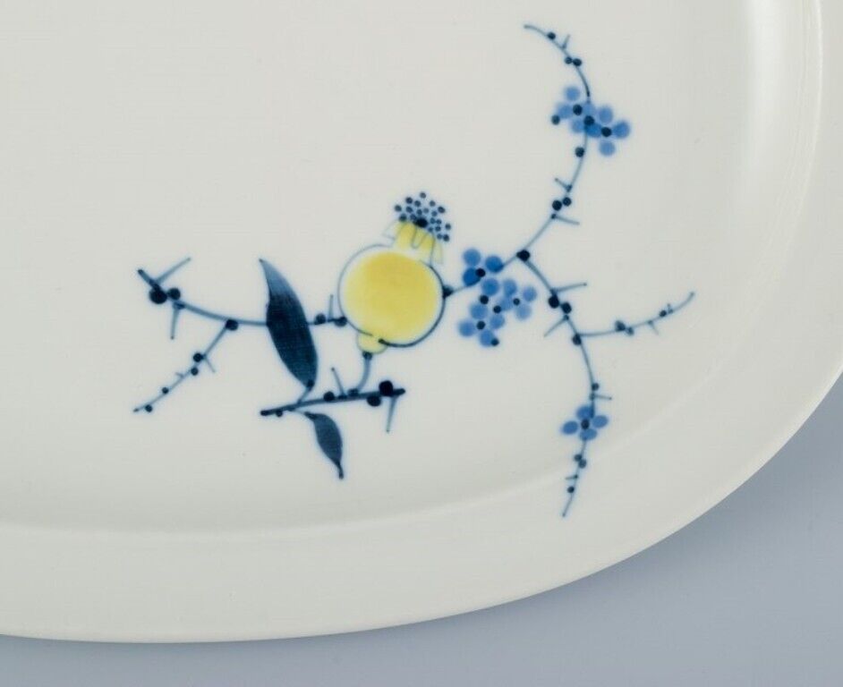 Johannes Hedegaard for Royal Copenhagen Rimmon oval dish 1969-1974