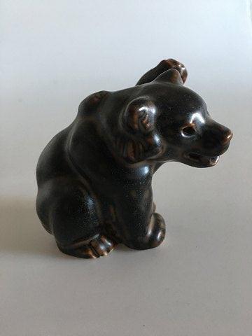 Royal Copenhagen Stoneware Figurine Bear Cub No 21433