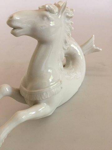 Royal Copenhagen Blanc de Chine Merhorse Decorative Table Figurine