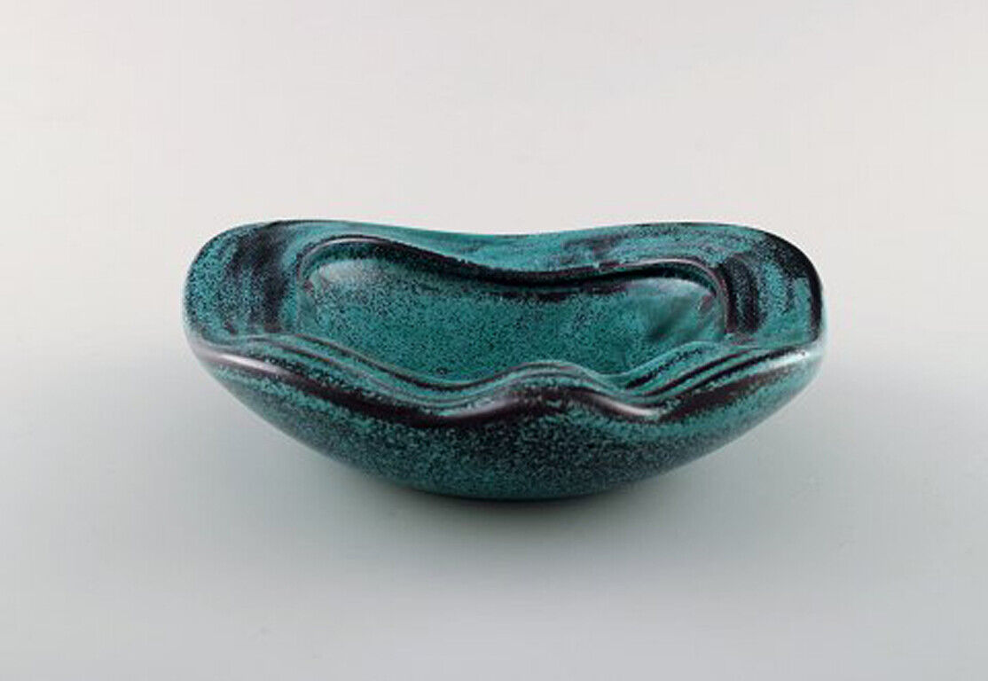 Kähler HAK glazed stoneware bowl 1960's Designed by Nils Kähler