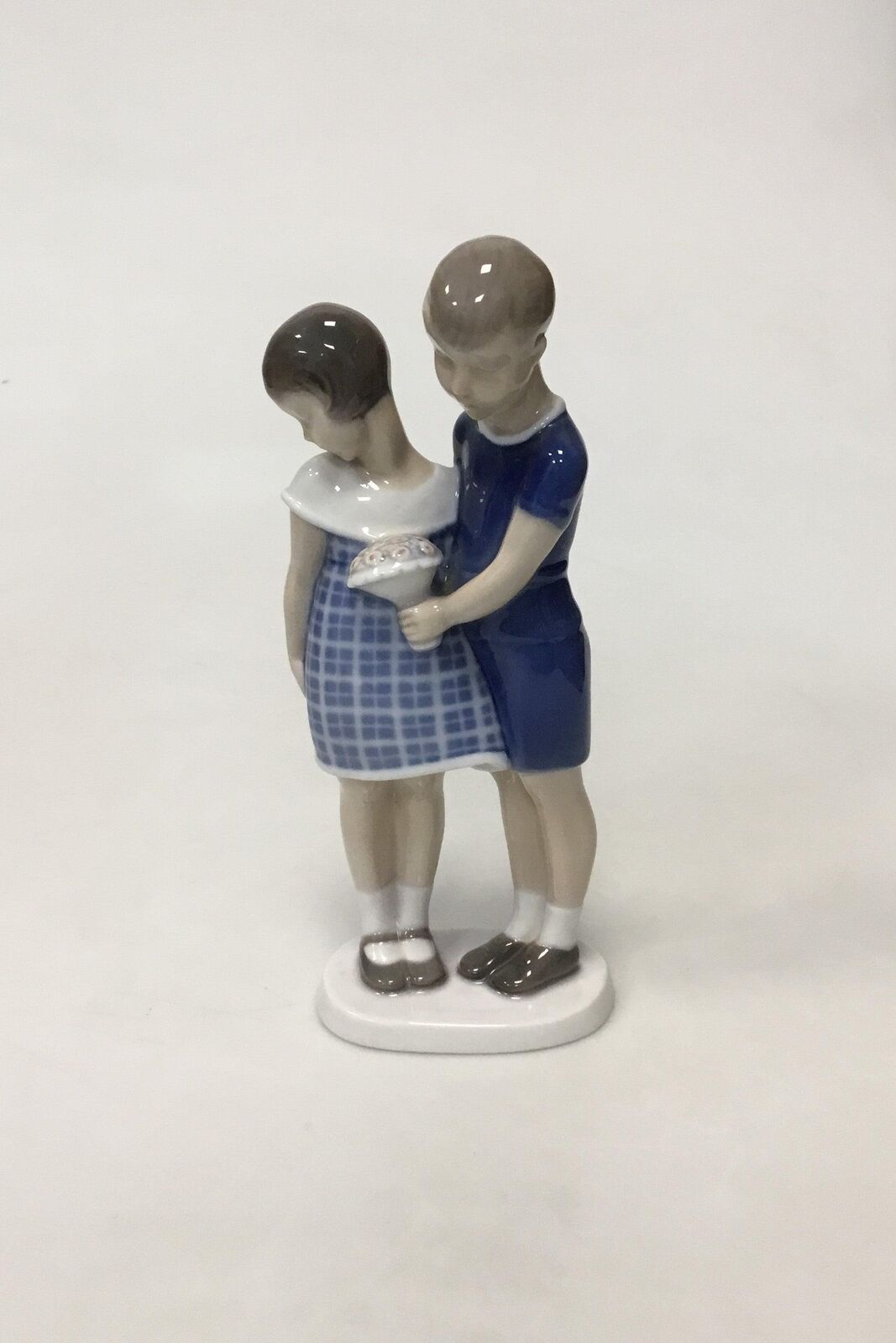 Bing  Grondahl Figurine of Boy and Girl No 2183