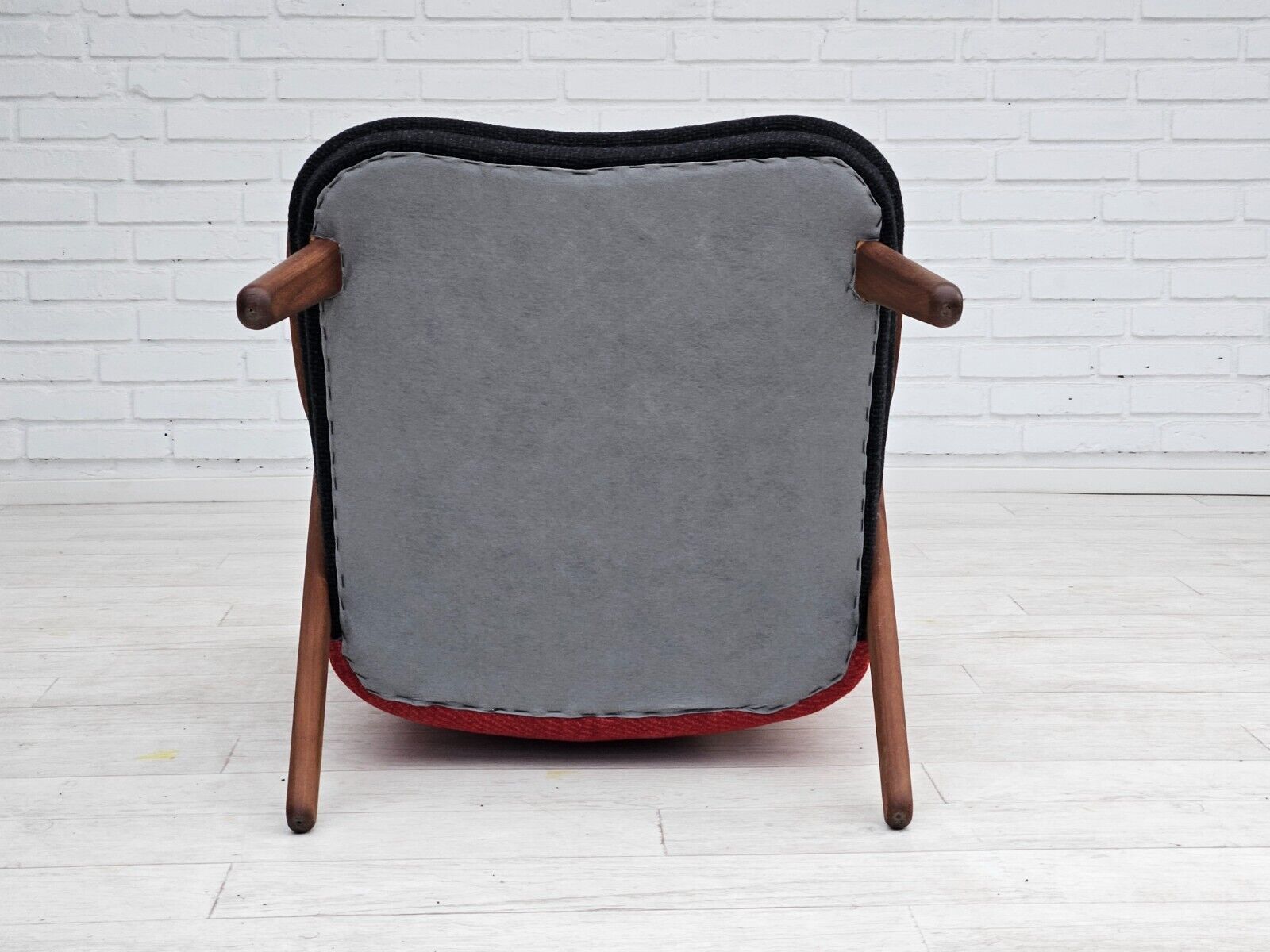 1960s Danish design by Erhardsen & Andersen reupholstered armchair